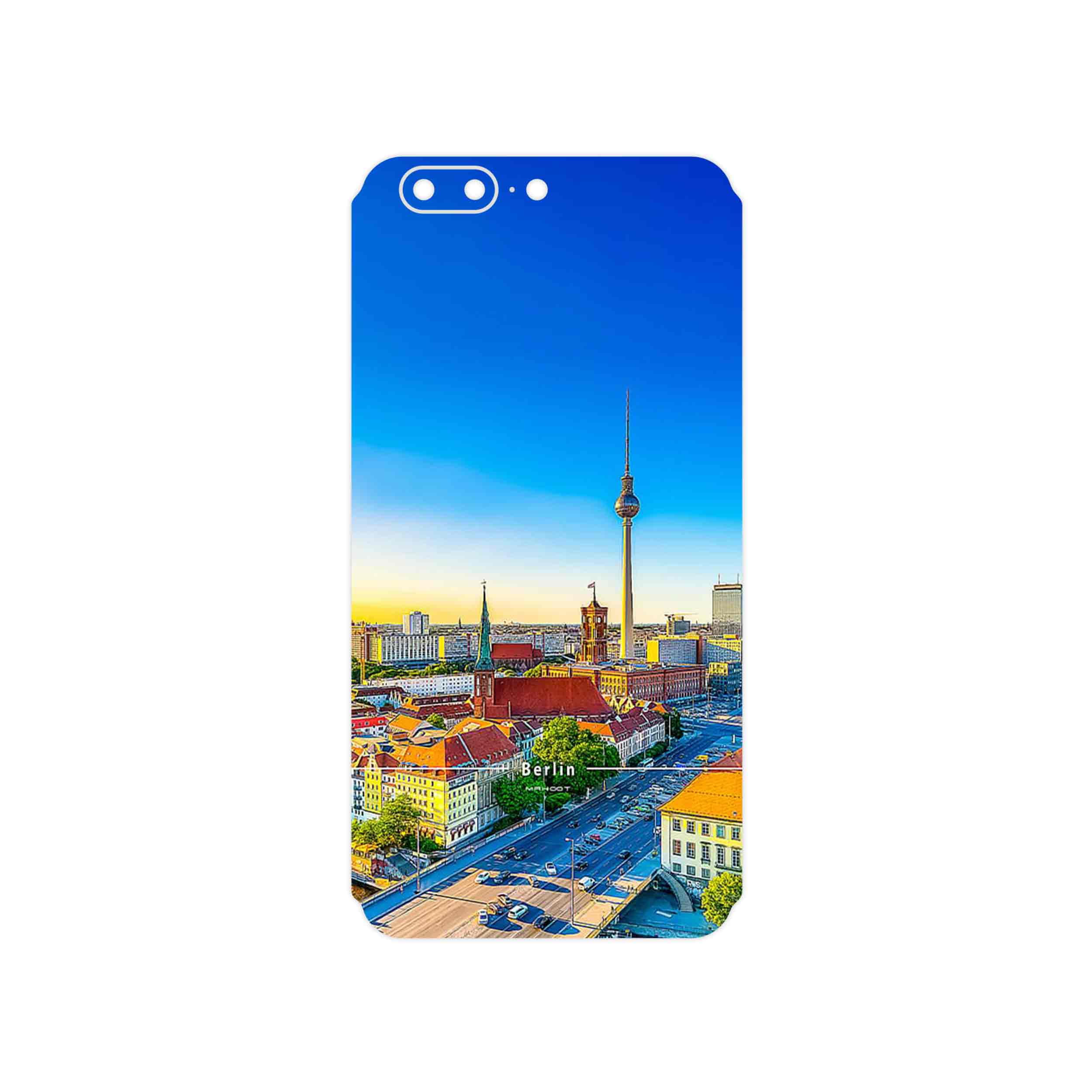 برچسب پوششی ماهوت مدل City of Berlin مناسب برای گوشی موبایل وان پلاس 5