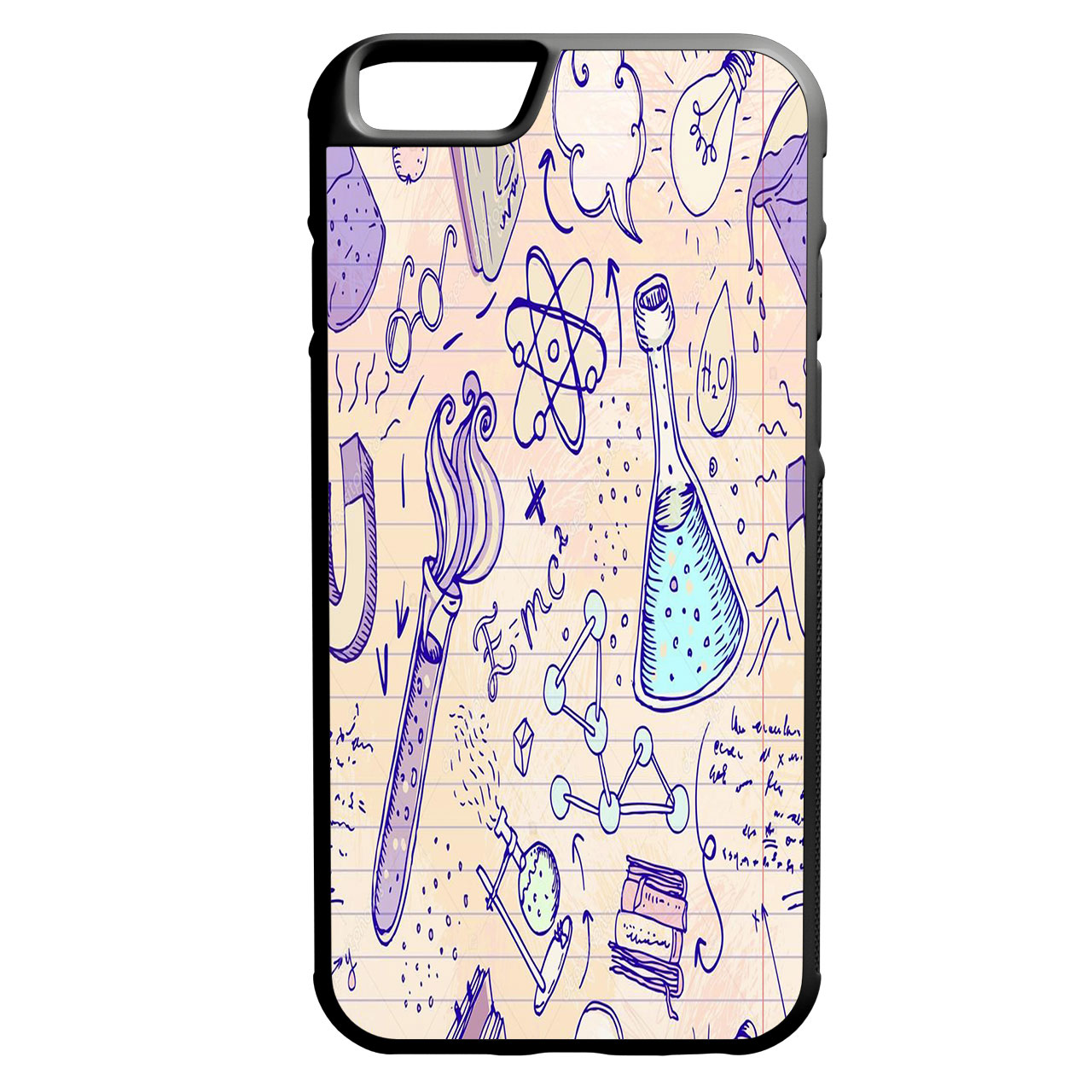 کاور طرح شیمی کد 1105409019 مناسب برای گوشی موبایل اپل iphone 6/6s