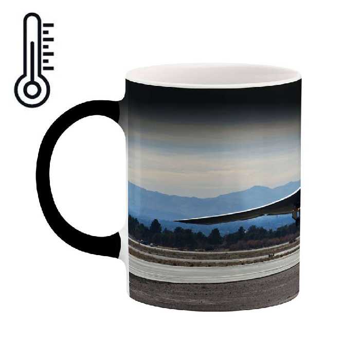 ماگ حرارتی طرح هواپیمای جنگنده مدل mgh10605