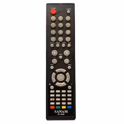 ریموت کنترل تلویزیون مدل BC10SB مناسب برای صنام