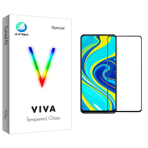 محافظ صفحه نمایش جانبو مدل Viva Glass مناسب برای گوشی موبایل شیائومی Redmi note9s | کالا برتری