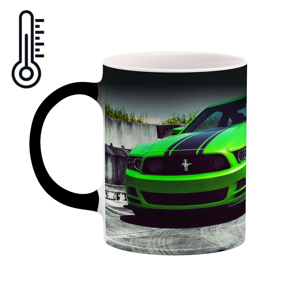 ماگ حرارتی طرح ماشین فورد موستانگ مدل mgh11585