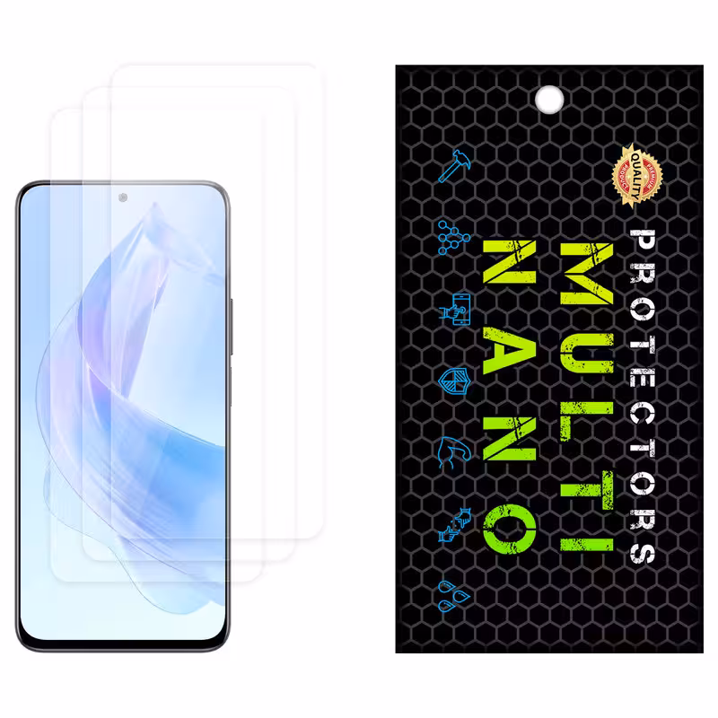 محافظ صفحه نمایش مولتی نانو مدل X-S3N مناسب برای گوشی موبایل آنر 90 لایت بسته سه عددی | کالا برتری