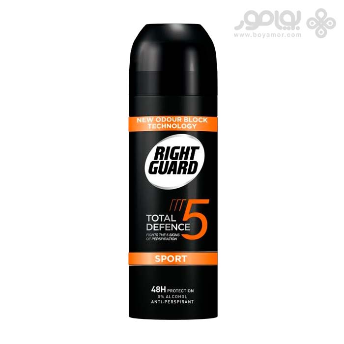 اسپری دئودورانت رایت گارد مدل SPORT حجم 150 میل