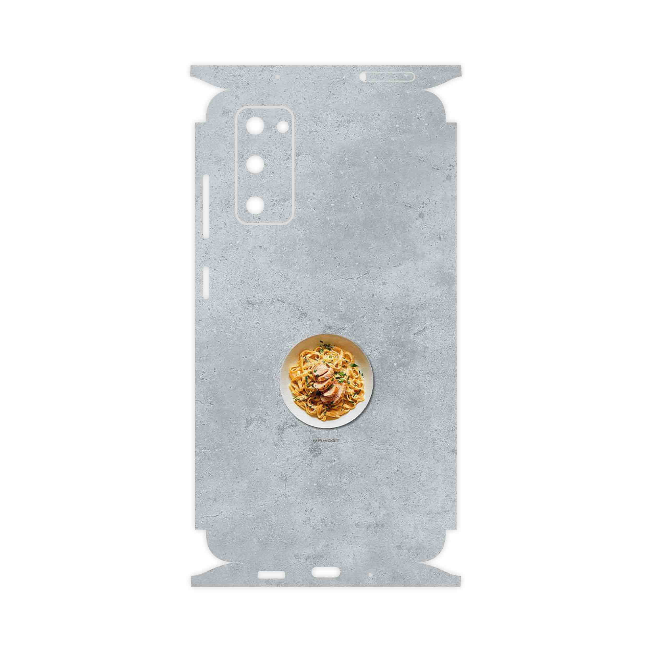 برچسب پوششی ماهوت مدل Pasta-FullSkin مناسب برای گوشی موبایل سامسونگ Galaxy S20 FE