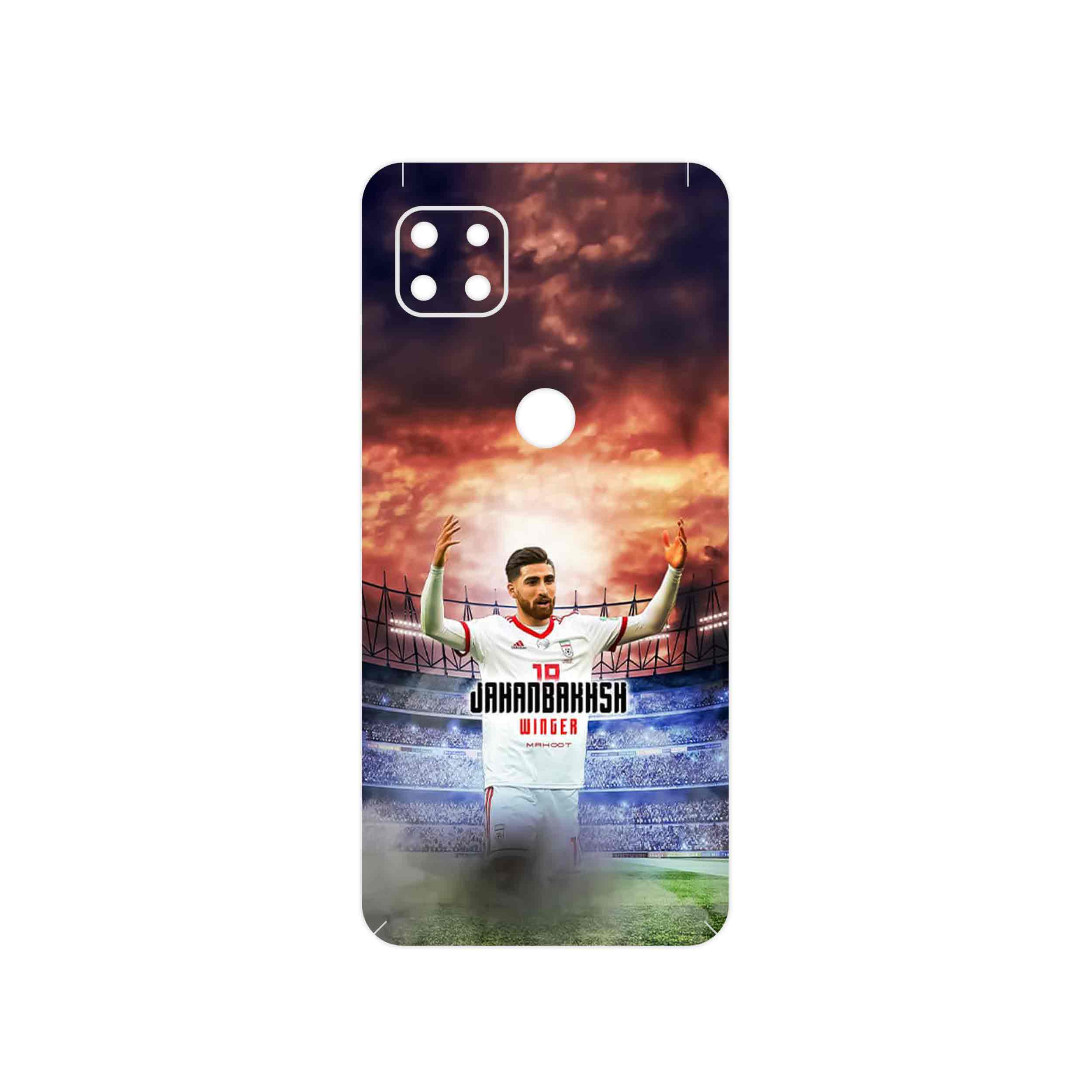 برچسب پوششی ماهوت مدل Alireza Jahanbakhsh مناسب برای گوشی موبایل موتورولا MOTO G 5G