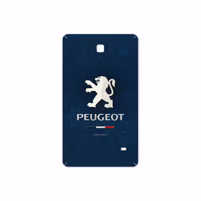 برچسب پوششی ماهوت مدل Peugeot-Logo مناسب برای تبلت سامسونگ Galaxy Tab 4 7.0 2014 T231