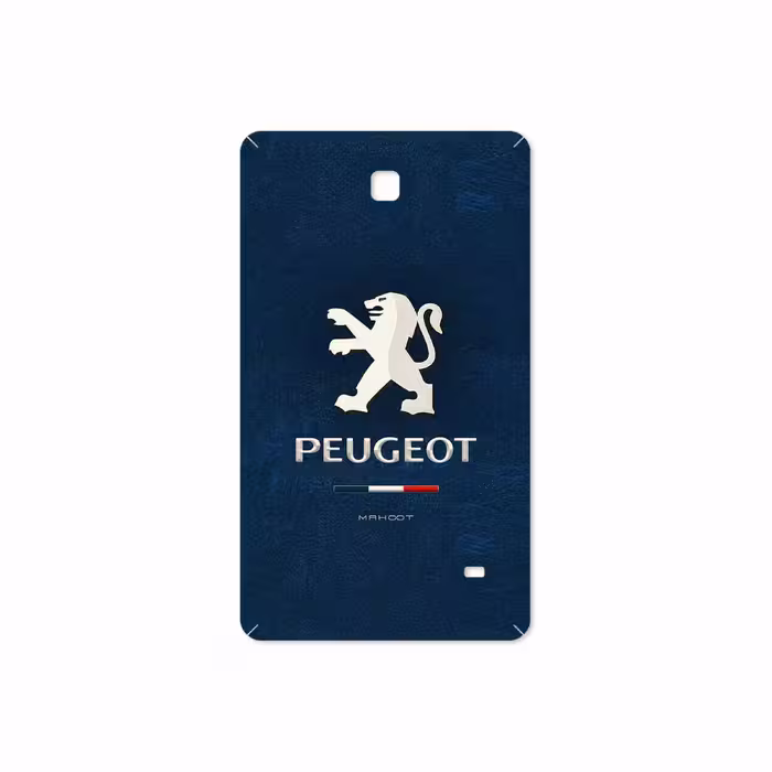 برچسب پوششی ماهوت مدل Peugeot-Logo مناسب برای تبلت سامسونگ Galaxy Tab 4 7.0 2014 T231