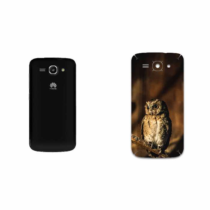 برچسب پوششی ماهوت مدل Owl مناسب برای گوشی موبایل هوآوی Ascend Y520