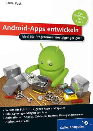 خرید و دانلود نسخه کامل کتاب Android-Apps entwickeln Ideal für Programmiereinsteiger geeignet