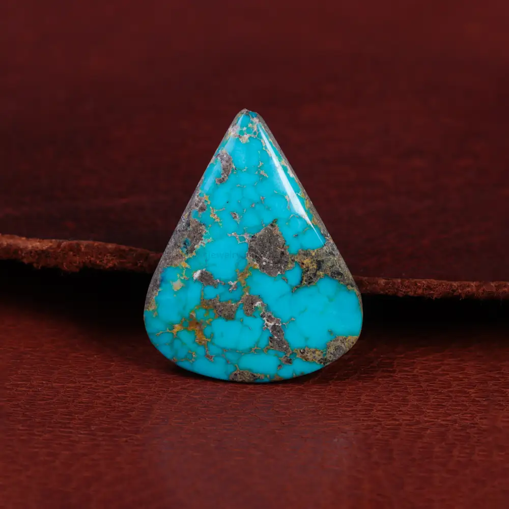 نگین فیروزه شجری کد 15339 - جواهری مشاهیر