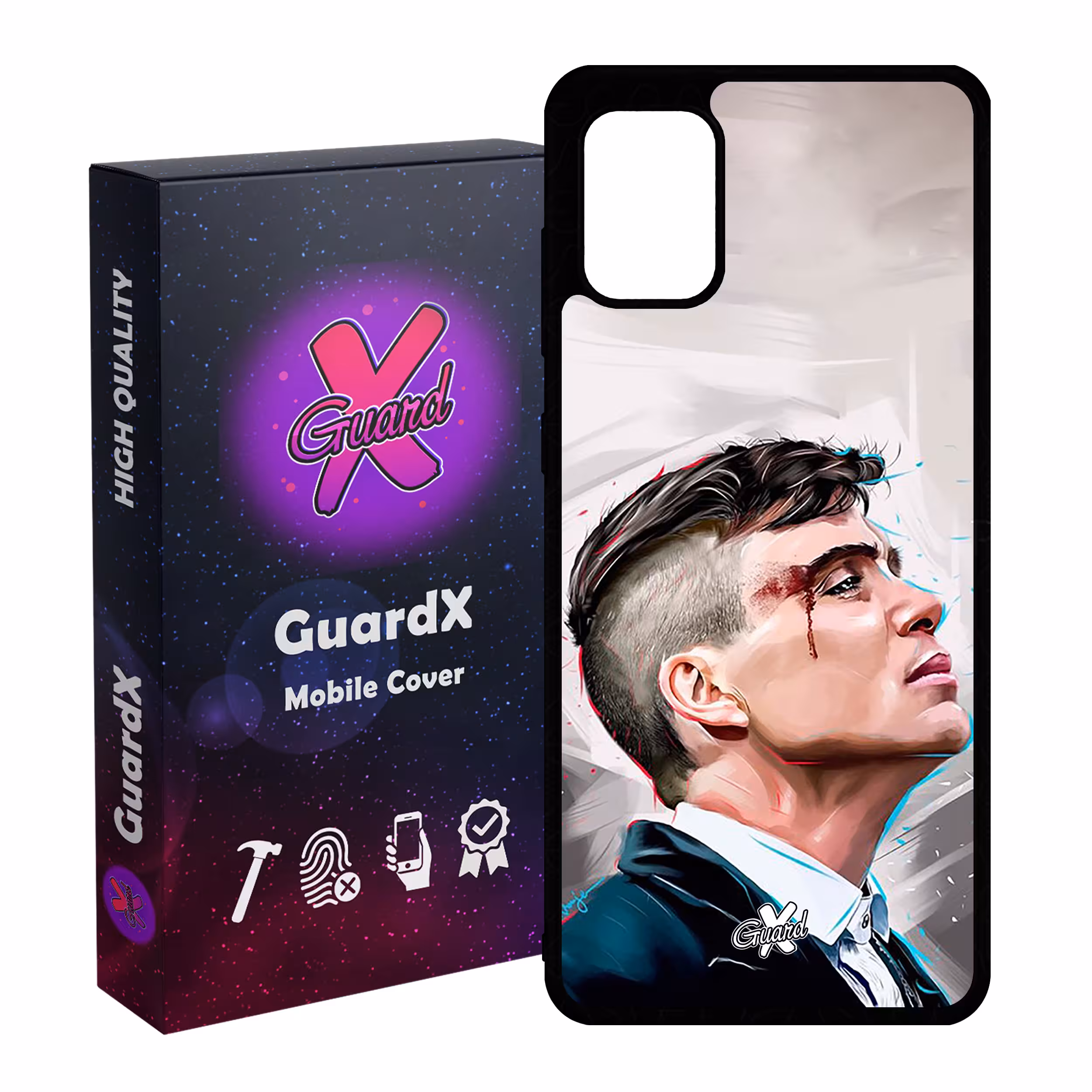 کاور گارد ایکس طرح Peaky Blinders مدل Glass10032 مناسب برای گوشی موبایل سامسونگ Galaxy A31