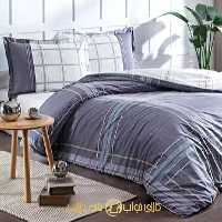 سرویس کاور لحاف 2نفره ازدیلک سری رنفورس طرح Quiet - خانه طلایی