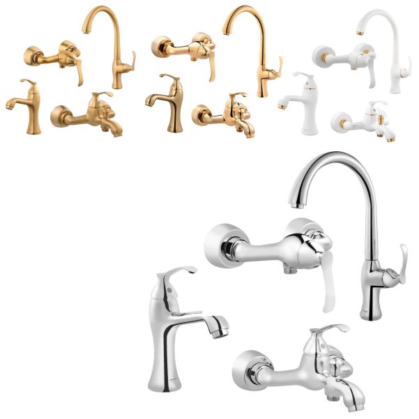 ست شیرآلات شودر مدل کلاسیک