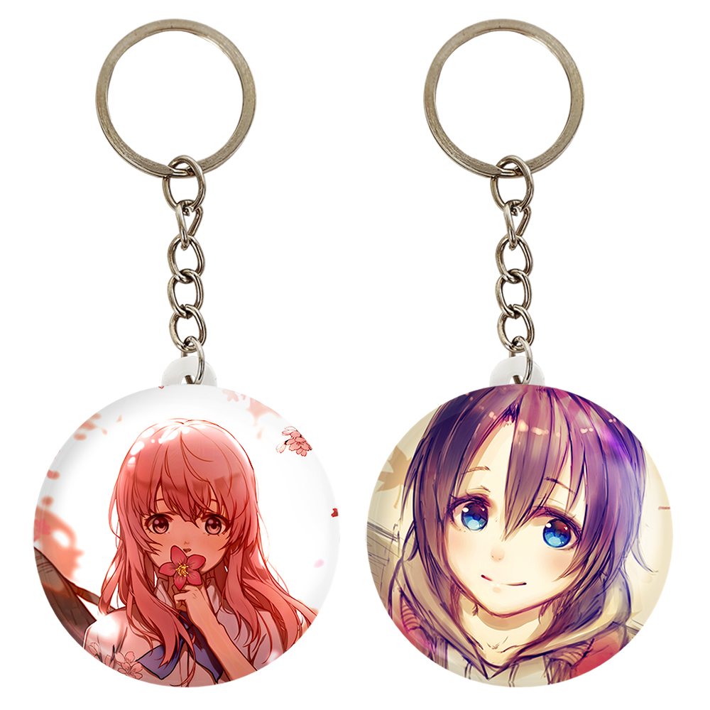 جاکلیدی خندالو مدل یوزورو نیشیمیا و شوکو نیشیمیا انیمه سایلنت ویس کد 1580315801 مجموعه 2 عددی