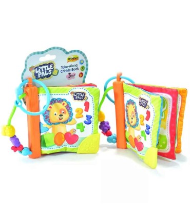 اسباب بازی وین فان کتاب پارچه ای جغجغه دار WinFan