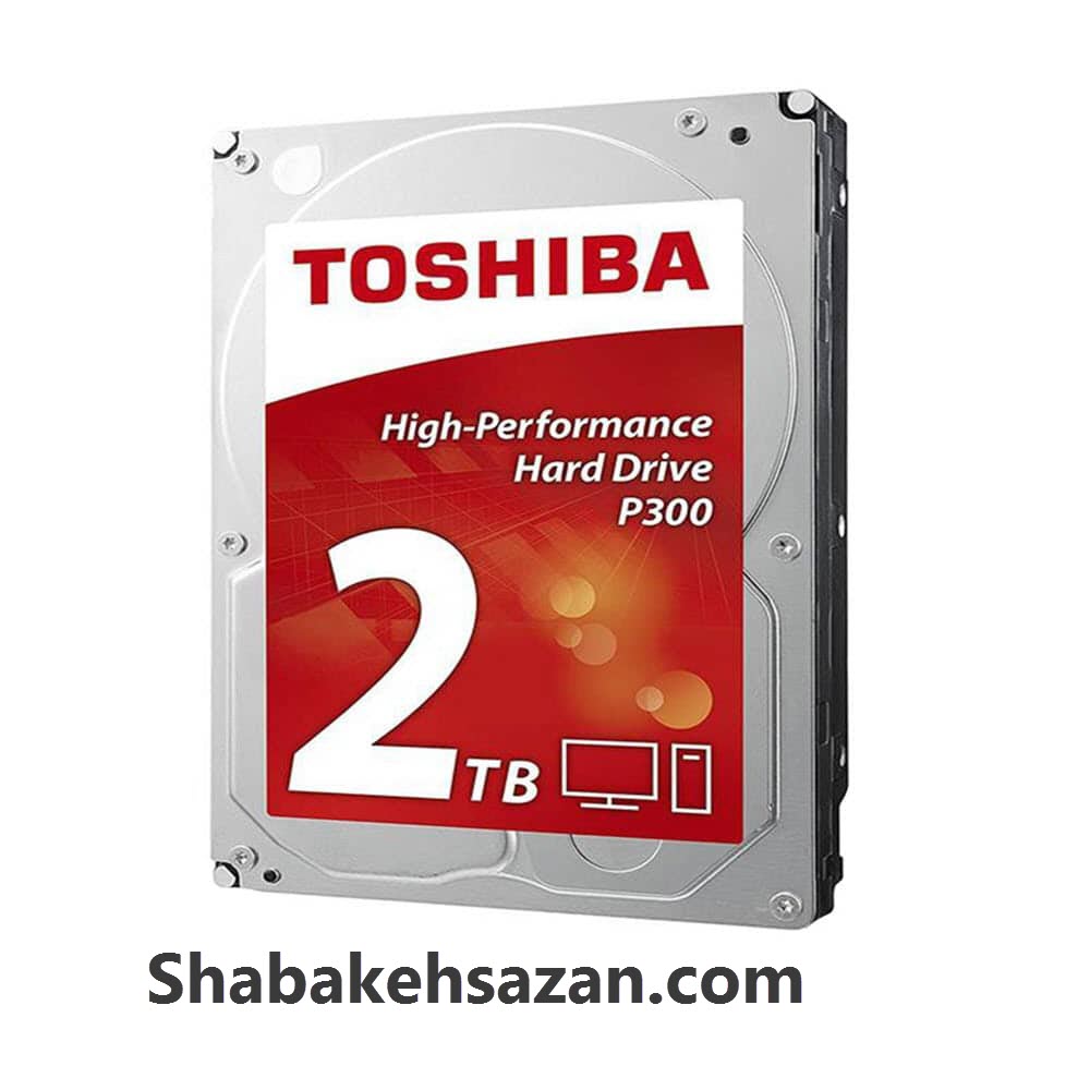 هارد دیسک اینترنال توشیبا مدل P300 HDWD120 ظرفیت 2 ترابایت