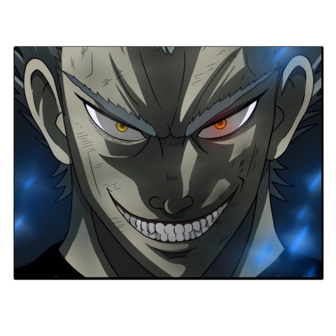 تابلو شاسی بکلیت طرح انیمه مرد تک مشتی مدل SH-S5869