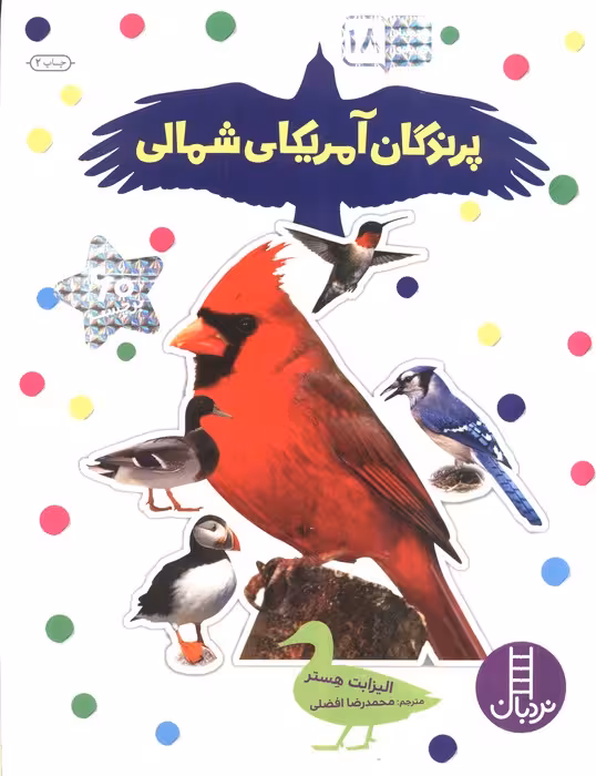 پرندگان آمریکای شمالی (بچسبان و بیاموز18)،(گلاسه) - ناشربوک | خرید آنلاین کتاب