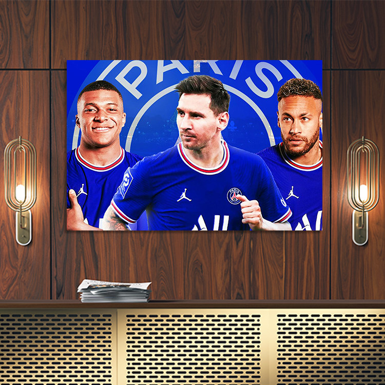 تابلو شاسی آتریسا مدل لیونل مسی طرح فوتبال