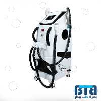 دستگاه لیزر اس اچ آر (SHR) فوق حرفه ای برند سایان با 3 طول موج آر اف + لیزر موهای زائد و پیکوشور ریمور تاتو نقطه زن