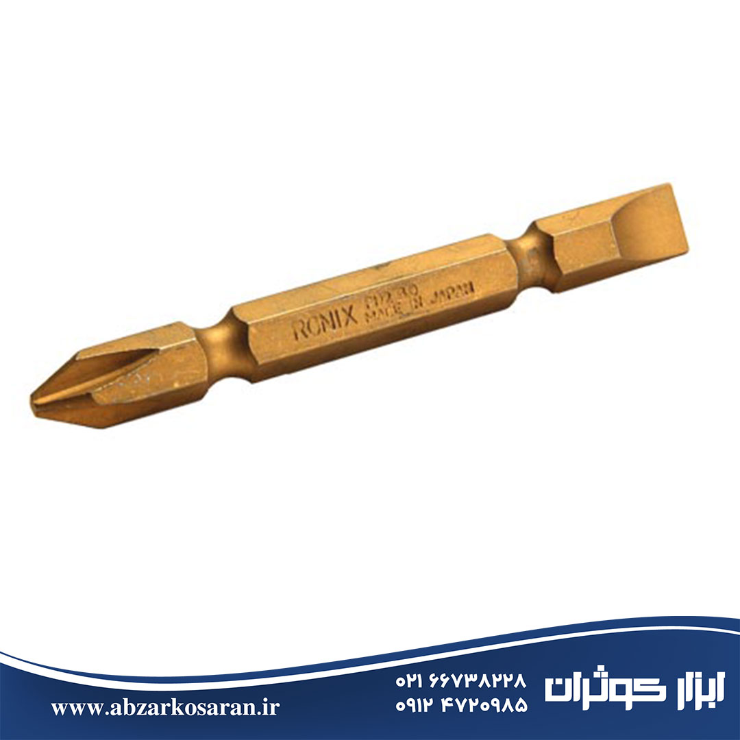 سری پیچ گوشتی دو سر چهارسو تیتانیوم 65 میلی‌متری Ronix مدل RH-5409