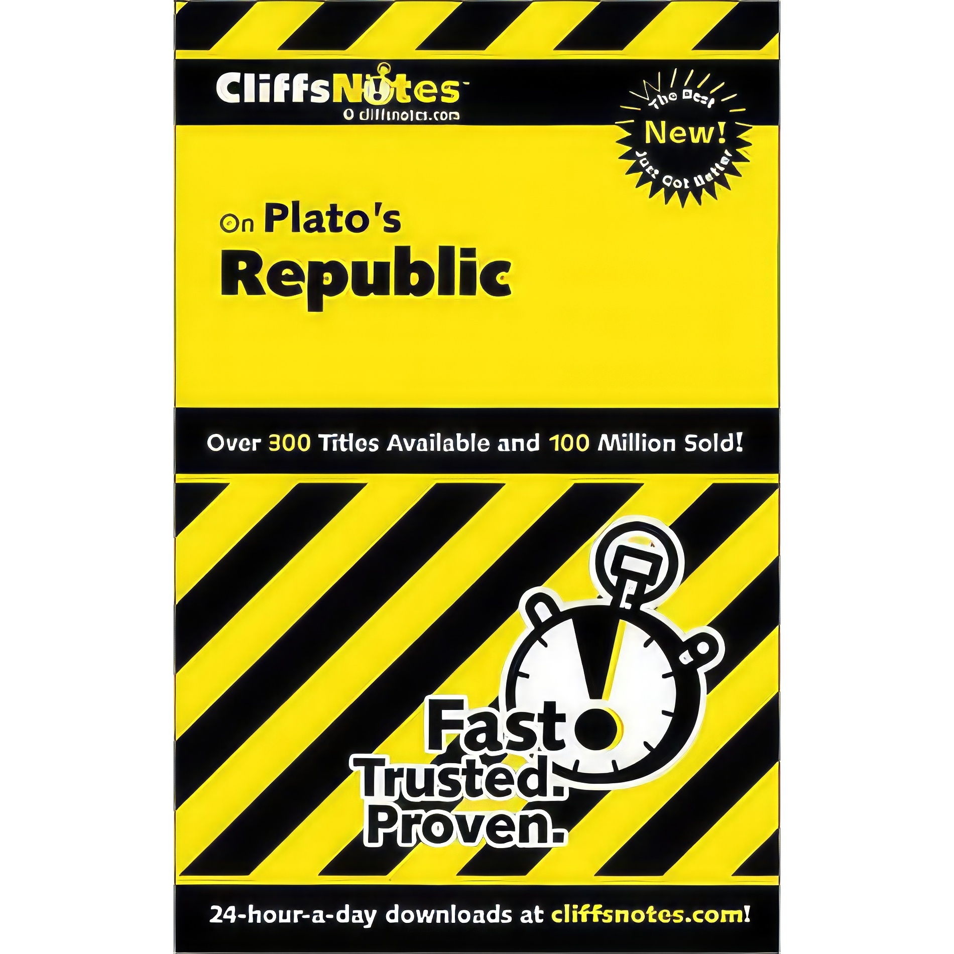 کتاب Platos Republic اثر Thomas R. Thornburg انتشارات Cliffs Notes