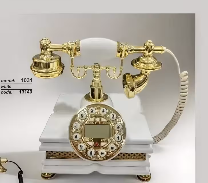 تلفن رومیزی آرتمیس کد 1031 White سفید