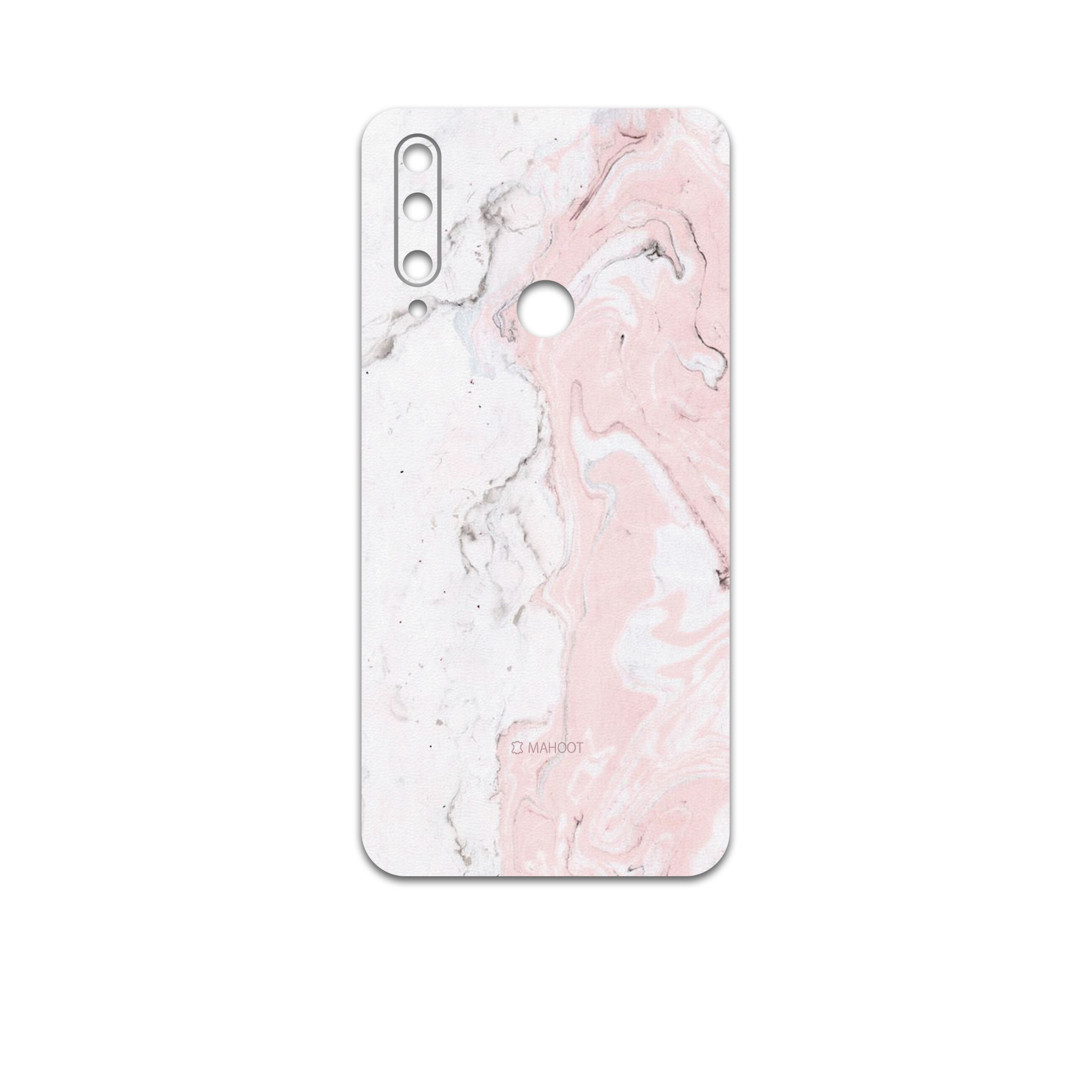 برچسب پوششی ماهوت مدل Blanco-Pink-Marble مناسب برای گوشی موبایل آنر 9X