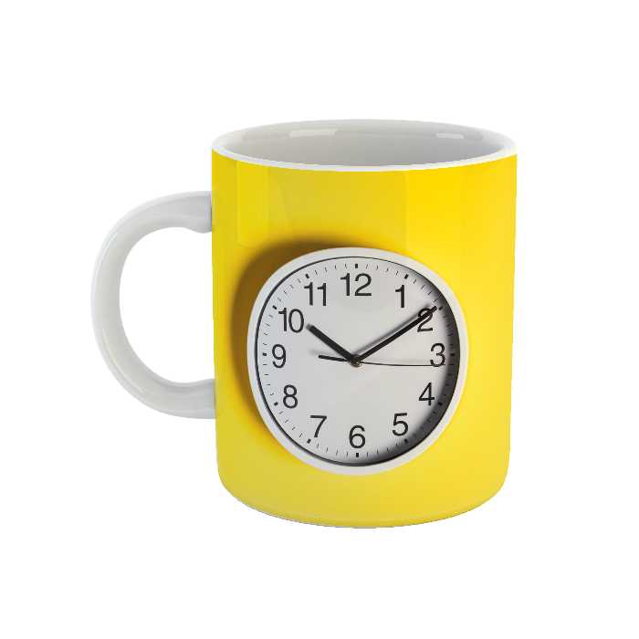 ماگ طرح ساعت مدل 01