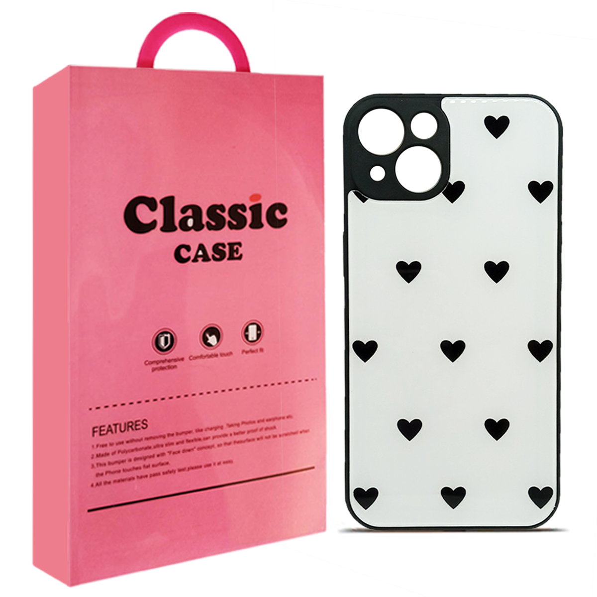 کاور کلاسیک مدل GLC-Heart مناسب برای گوشی موبایل اپل iPhone 13/13 pro