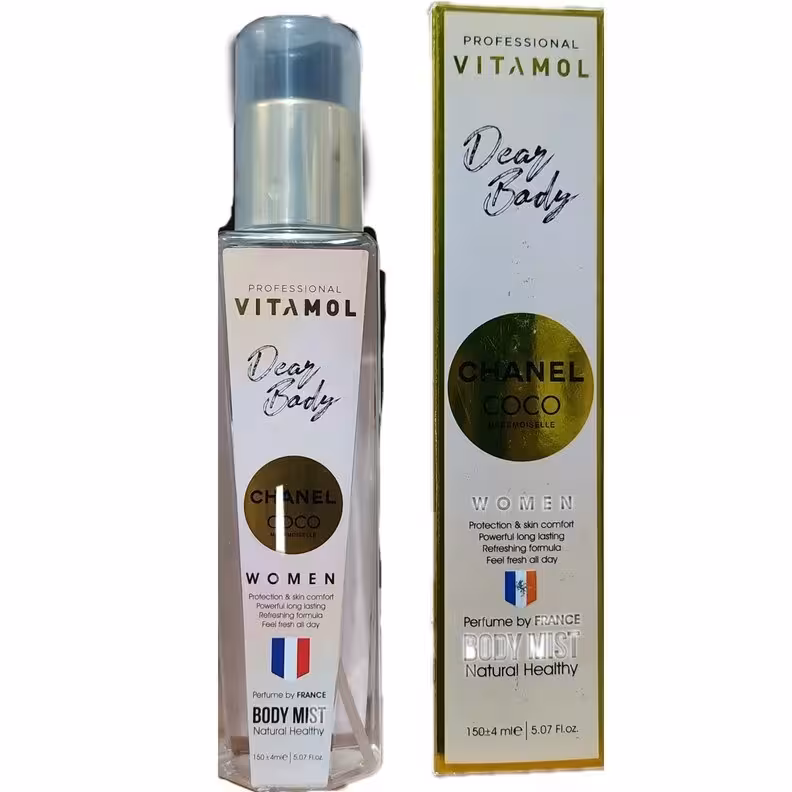 ویتامول بادی اسپلش زنانه 150 میل VITAMOL رایحه CHANEL COCO