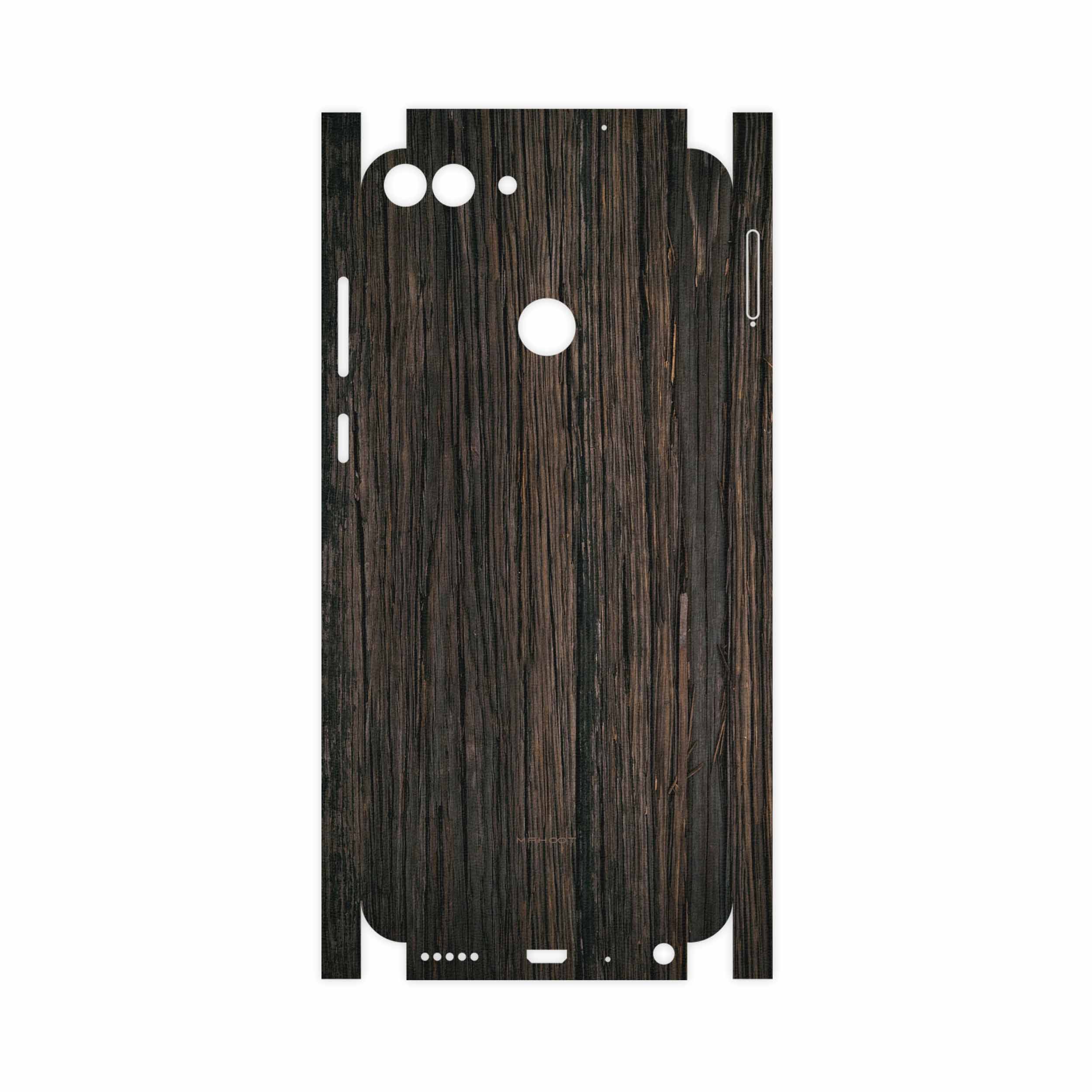برچسب پوششی ماهوت مدل Burned Wood-FullSkin مناسب برای گوشی موبایل هوآوی P Smart
