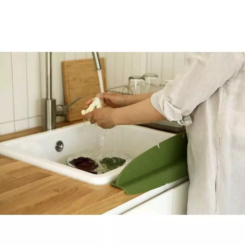 آبگیرکناره سینگ ظرفشویی طرح برگ