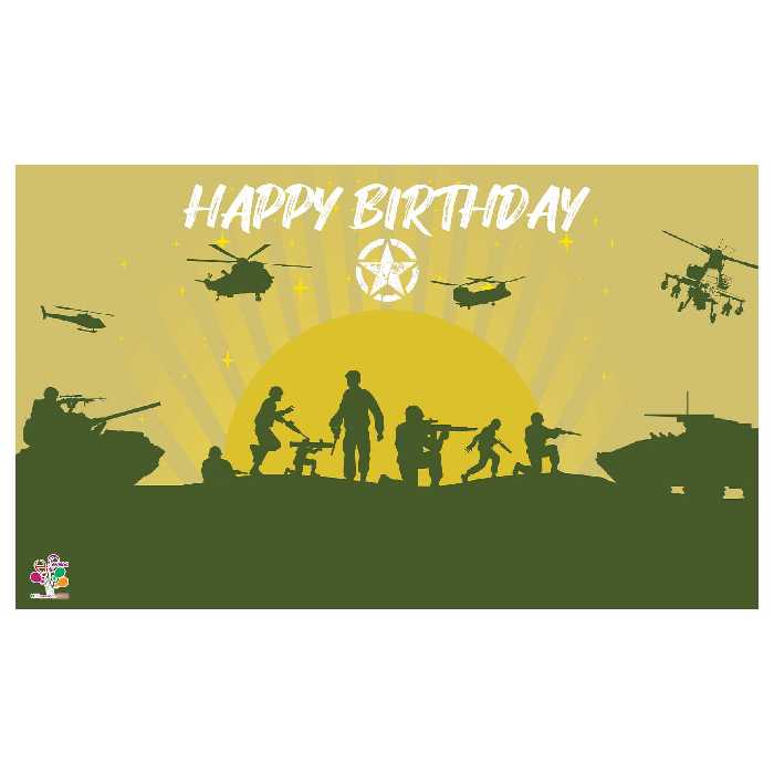 بنر تولد طرح ارتشی کد 099