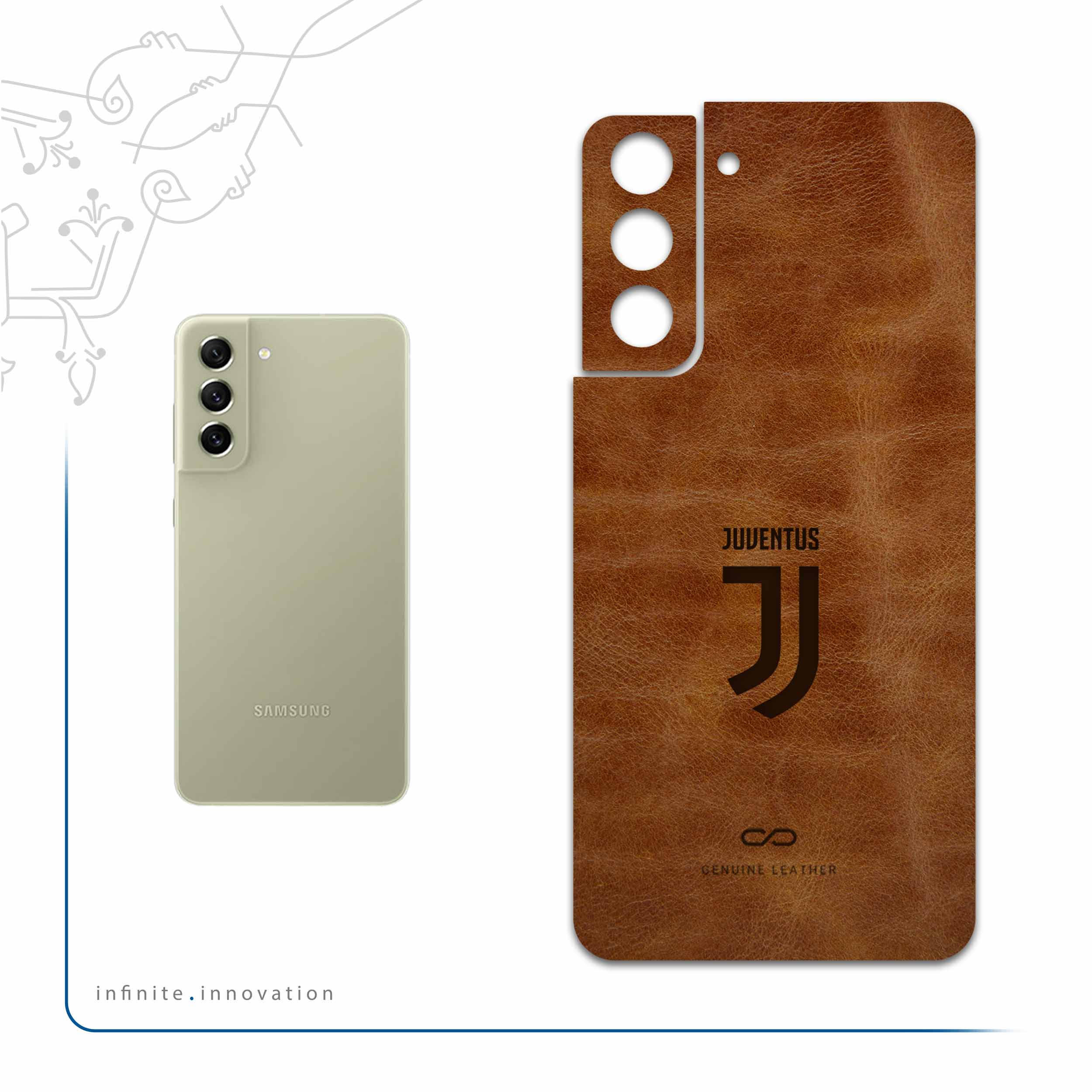 برچسب پوششی ماهوت مدل BFL-JUVE مناسب برای گوشی موبایل سامسونگ Galaxy S21 FE 5G