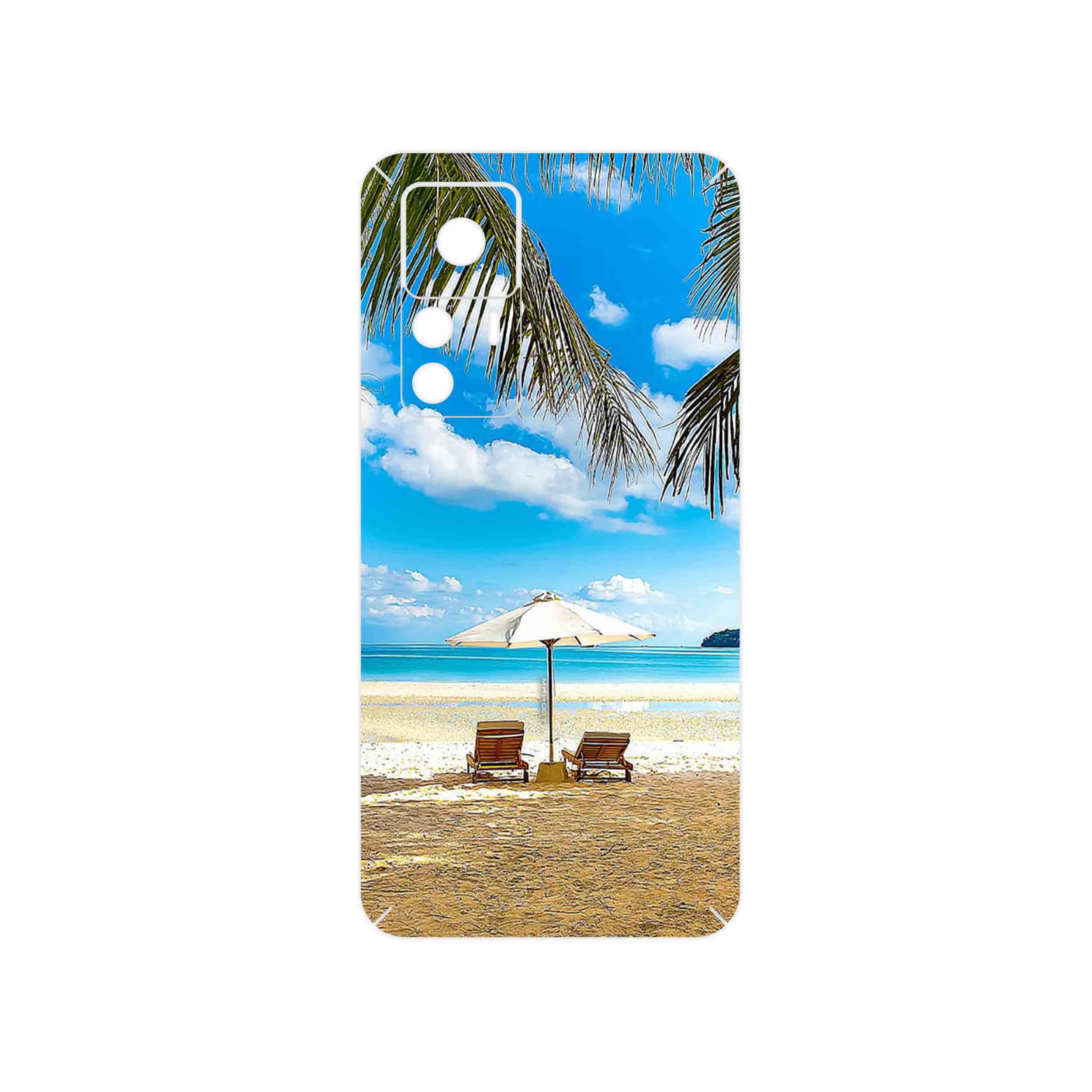 برچسب پوششی ماهوت مدل Beach مناسب برای گوشی موبایل شیائومی 12T