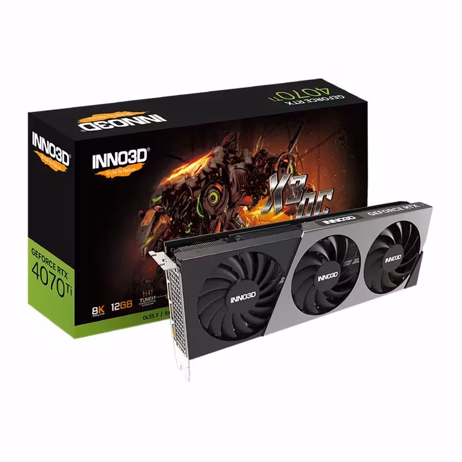کارت گرافیک اینو تری دی GEFORCE RTX 4070 Ti X3 OC