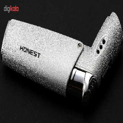 فندک هانست مدل Silver Bent