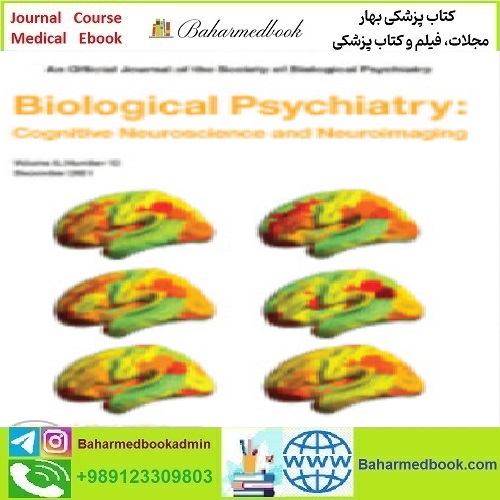 Biological Psychiatry Cognitive Neuroscience and Neuroimaging