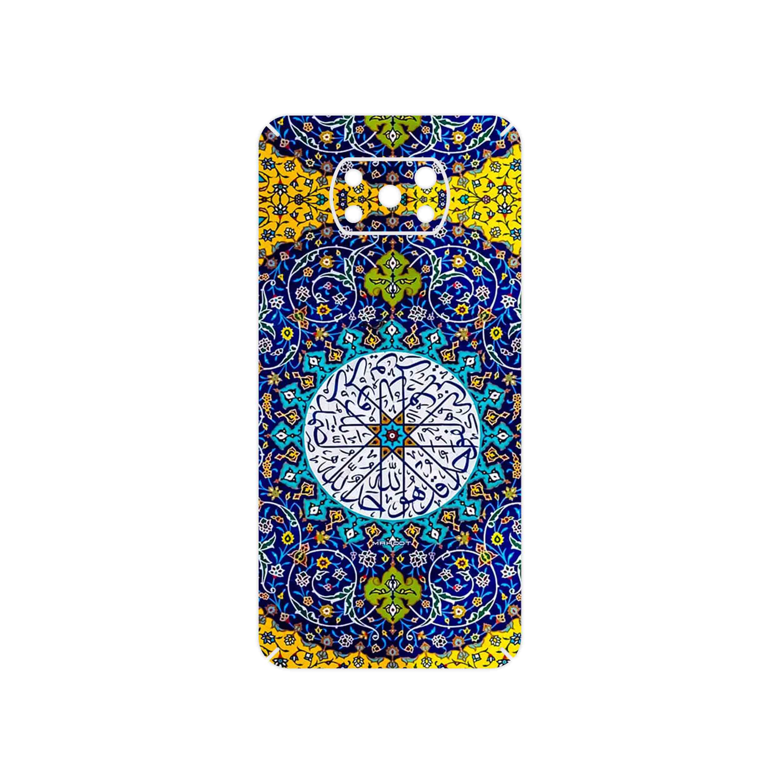 برچسب پوششی ماهوت مدل Iran Tile 13 مناسب برای گوشی موبایل شیائومی Poco X3 NFC