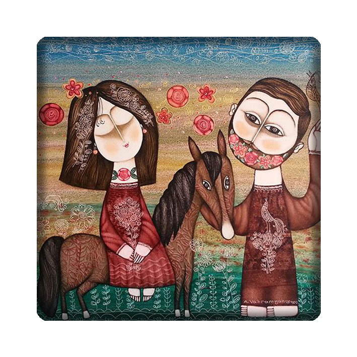 کاشی مدل همسرانه kh10 کد 70