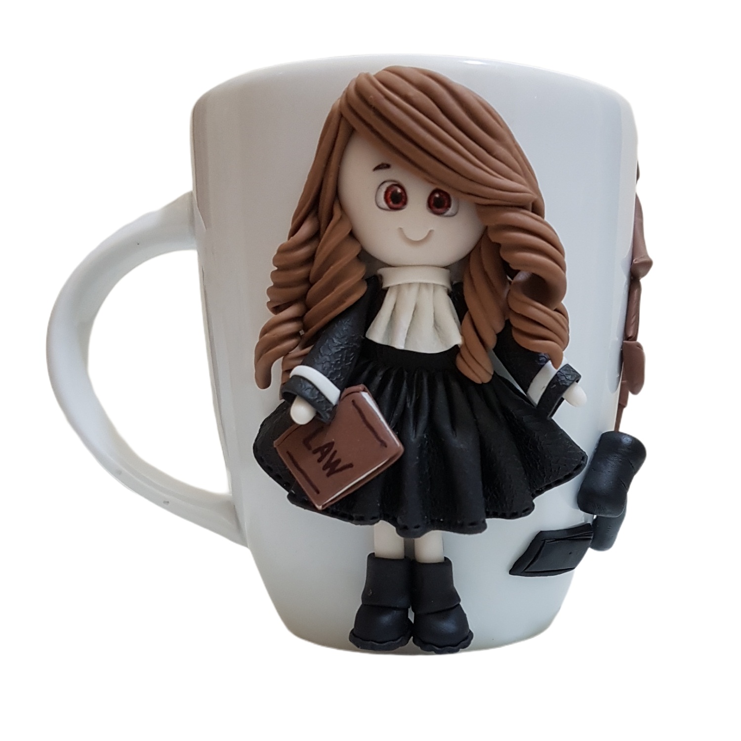 ماگ مدل عروسکی طرح وکیل کدs009