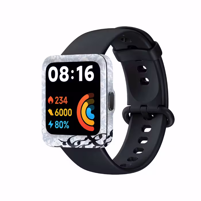 برچسب ماهوت طرح Nastaliq_4 مناسب برای ساعت هوشمند شیائومی Redmi Watch 2 Lite