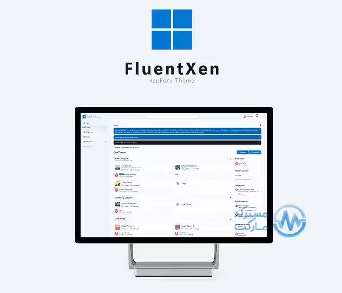دانلود قالب FluentXen برای زنفورو