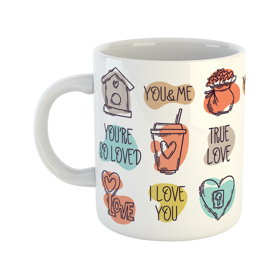 ماگ طرح لاو کد 105