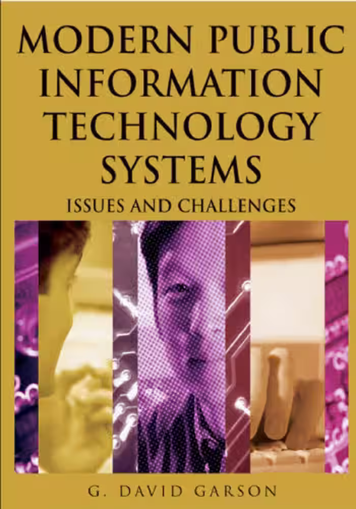 خرید و دانلود نسخه کامل کتاب Modern Public Information Technology Systems: Issues and Challenges