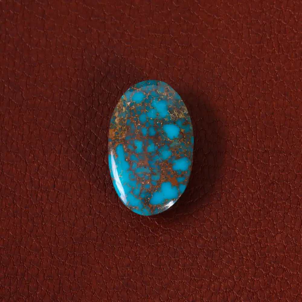 نگین فیروزه شجری کد 28199 - جواهری مشاهیر