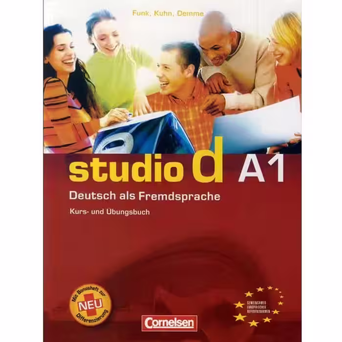 Studio D: Sprachtraining A1 (S.B+W.B)+CD+DVD اشتدیو