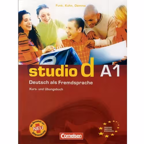 Studio D: Sprachtraining A1 (S.B+W.B)+CD+DVD اشتدیو